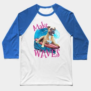 WAVES Boxer Baseball T-Shirt